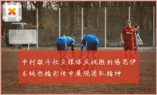 中村敬斗社交媒体庆祝胜利感恩伊东纯也精彩传中展现团队精神