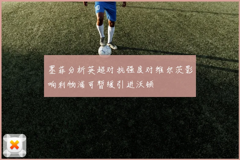 墨菲分析英超对抗强度对维尔茨影响利物浦可暂缓引进沃顿